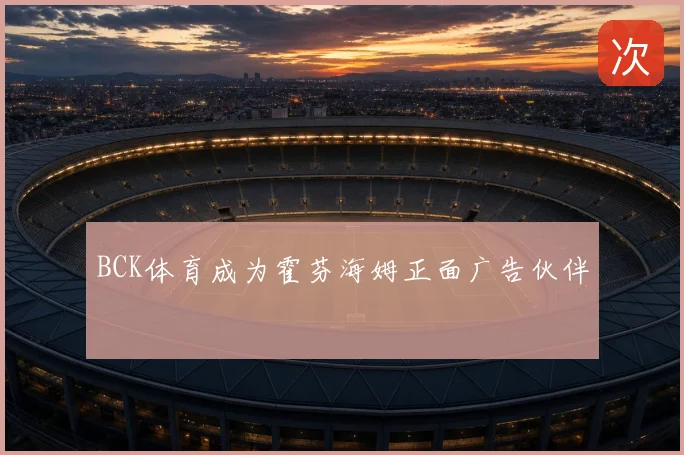 BCK体育成为霍芬海姆正面广告伙伴